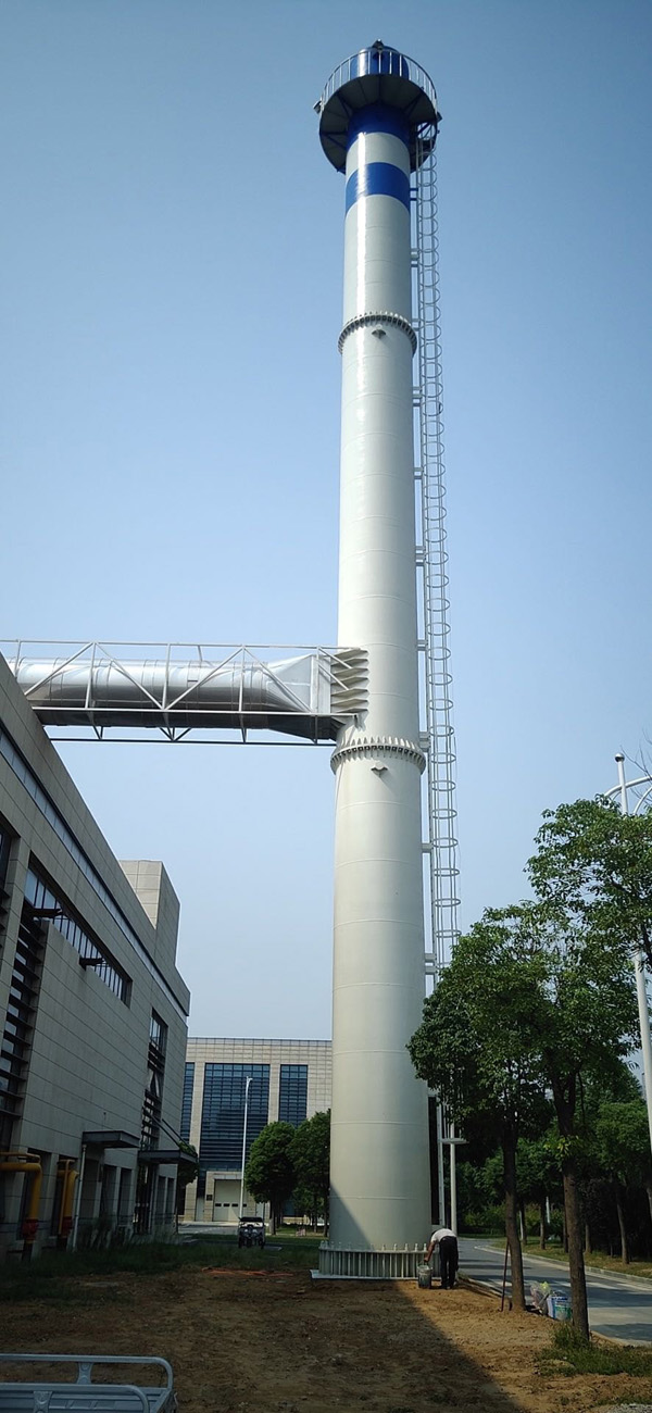 河南中煙黃金葉項(xiàng)目（口徑DN2300mm，高度40m）